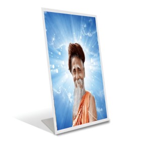 Car Desk/Table Top Sri Sri Sitaramdas Omkarnath Acrylic L-Style Photo Stand - 2.5x3.5 Inches, Compact And Stylish Spiritual Display (F6722) Car Desk/Table Top Sri Sri Sitaramdas Omkarnath Acrylic L-Style Photo Stand - 2.5x3.5 Inches, Compact And Stylish Spiritual Display (F6722)