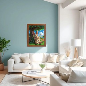 AI Funny Squirrel Art Picture for Kids - 10x14 inches, Brown Color - Perfect Wall Decor for Children's Room AI Funny Squirrel Art Picture for Kids - 10x14 inches, Brown Color - Perfect Wall Decor for Children's Room