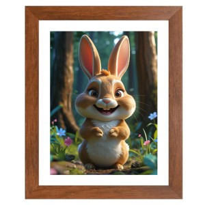 AI Funny Squirrel Art Picture for Kids - 10x14 inches, Brown Color - Perfect Wall Decor for Children's Room AI Funny Squirrel Art Picture for Kids - 10x14 inches, Brown Color - Perfect Wall Decor for Children's Room