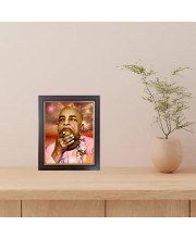 Hitech Sales Bhaktibedanta Swami Prabhupada Photo Frame for Pooja Room, Temple Decor, Home Decoration and Gift