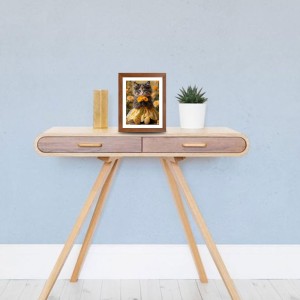 AI Funny Cute Cat Art Picture for Kids - 10x14 inches, Brown Color - Perfect Wall Decor for Children's Room AI Funny Cute Cat Art Picture for Kids - 10x14 inches, Brown Color - Perfect Wall Decor for Children's Room