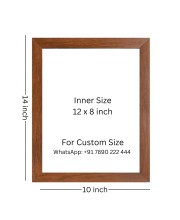 AI Funny Cute Penguin Art Picture for Kids - 10x14 inches, Brown Color - Perfect Wall Decor for Children's Room