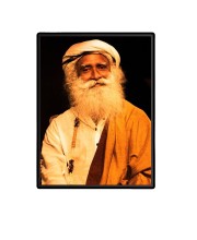 Sadhguru (Jaggi Vasudev) Laminated Photo (11x13 Inches Without glass) Divine Blessings for Table and Walls,Home & Office and Temple Decoration