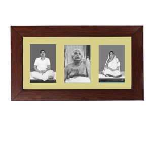 Sri Boroda, Sri Anukul Thakur and Sri Boroma Color Photo Frame - 5x7 Inch, Elegant Religious Home & Temple Decor Sri Boroda, Sri Anukul Thakur and Sri Boroma Color Photo Frame - 5x7 Inch, Elegant Religious Home & Temple Decor