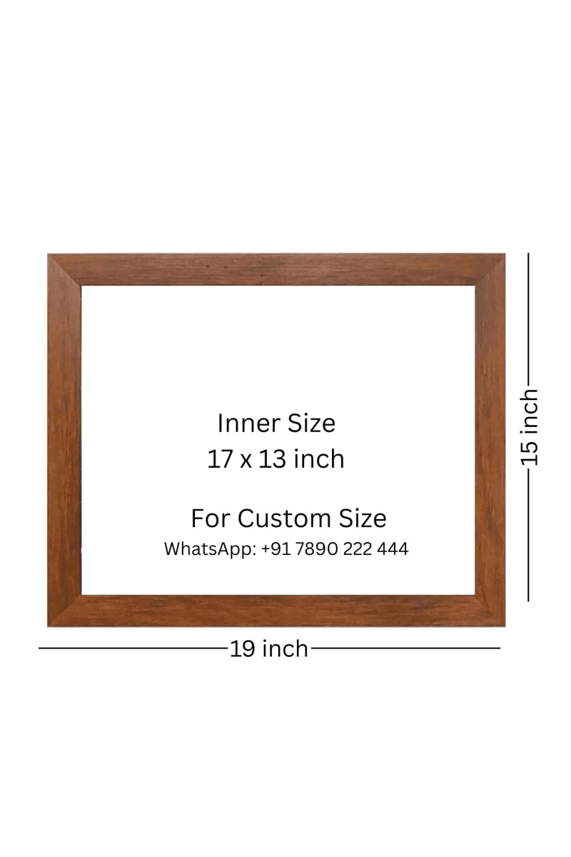 Worshipping lord shiva and lingam Photo Frame - 15x19Inches - Spiritual Artwork for Home Decor, Puja Room and Office Decoration
