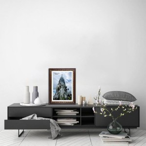 St. Mary Church Photo Frame, Beautiful Elegant Framed Wall Art of Iconic Cathedral