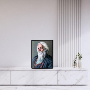 Rabindranath Tagore Laminated Photo - 5x7 Inches, Divine Blessings for Home & Office and Temple Decoration Rabindranath Tagore Laminated Photo - 5x7 Inches, Divine Blessings for Home & Office and Temple Decoration