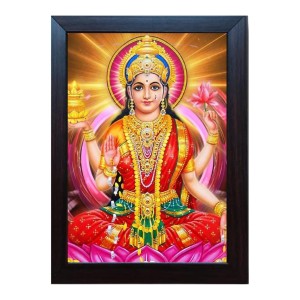 Hitech Goddess Lakshmi, Laxmi Mata For Diwali Pooja, Dhanteras, MAA LAXMI, DHAN LAXMI Laminated photo frame for table, Study & living room, gifts (Pvc Frame and Front face - Glass, 8 x 6 inch) Hitech Goddess Lakshmi, Laxmi Mata For Diwali Pooja, Dhanteras, MAA LAXMI, DHAN LAXMI Laminated photo frame for table, Study & living room, gifts (Pvc Frame and Front face - Glass, 8 x 6 inch)