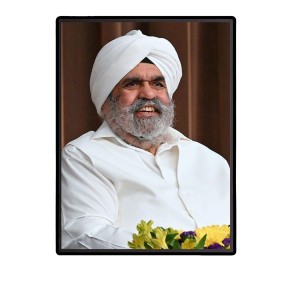 Sant Rajinder Singh Ji Maharaj Laminated Photo - 11x13 Inches, Divine Blessings for Home & Office and Temple Decoration