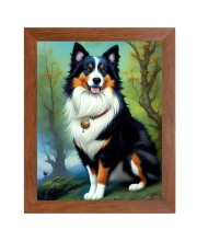 AI Funny Cute Dog Art Picture for Kids - 10x14 inches, Brown Color - Perfect Wall Decor for Children's Room AI Funny Cute Dog Art Picture for Kids - 10x14 inches, Brown Color - Perfect Wall Decor for Children's Room