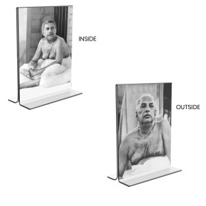 Sri Sri Anukul chandra Thakur Acrylic T-Style Photo Stand - 7x9 Inches, Compact and Stylish Spiritual Display, easily change 2 photos (Pack of 1) Sri Sri Anukul chandra Thakur Acrylic T-Style Photo Stand - 7x9 Inches, Compact and Stylish Spiritual Display, easily change 2 photos (Pack of 1)