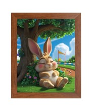 AI Funny Squirrel Art Picture for Kids - 10x14 inches, Brown Color - Perfect Wall Decor for Children's Room AI Funny Squirrel Art Picture for Kids - 10x14 inches, Brown Color - Perfect Wall Decor for Children's Room