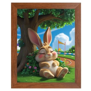 AI Funny Squirrel Art Picture for Kids - 10x14 inches, Brown Color - Perfect Wall Decor for Children's Room AI Funny Squirrel Art Picture for Kids - 10x14 inches, Brown Color - Perfect Wall Decor for Children's Room