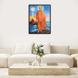 Swami Vivekananda Laminated Photo - 5x7 Inches, Divine Blessings for Home & Office and Temple Decoration