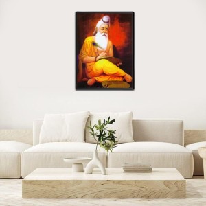 Vyasa Laminated Photo - 5x7 Inches, Divine Blessings for Home & Office and Temple Decoration Vyasa Laminated Photo - 5x7 Inches, Divine Blessings for Home & Office and Temple Decoration