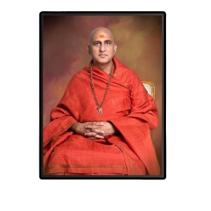Swami Avdheshanand Giri Laminated Photo - 5x7 Inches, Divine Blessings for Home & Office and Temple Decoration Swami Avdheshanand Giri Laminated Photo - 5x7 Inches, Divine Blessings for Home & Office and Temple Decoration