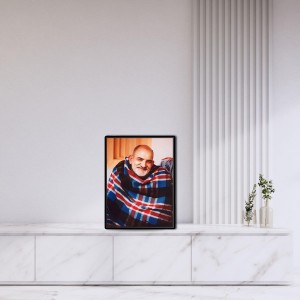 Neem Karoli Baba Laminated Photo - 5x7 Inches, Divine Blessings for Home & Office and Temple Decoration Neem Karoli Baba Laminated Photo - 5x7 Inches, Divine Blessings for Home & Office and Temple Decoration