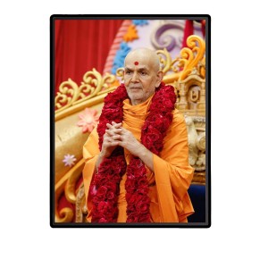 Swami Narayan Laminated Photo - 13x15 Inches, Divine Blessings for Home & Office and Temple Decoration Swami Narayan Laminated Photo - 13x15 Inches, Divine Blessings for Home & Office and Temple Decoration