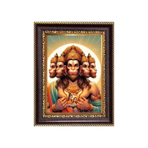 Sri Hanuman Digital Print Photo 6.7x8.7 inches - Vibrant Religious Wall Art for Home, Office and Temple Decor. Sri Hanuman Digital Print Photo 6.7x8.7 inches - Vibrant Religious Wall Art for Home, Office and Temple Decor.