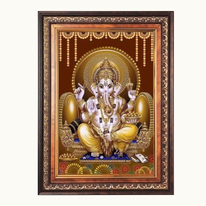 Sri Ganesh Color Photo 10x14 Inch - Vibrant Religious Wall Art for Home or Office Decor. Sri Ganesh Color Photo 10x14 Inch - Vibrant Religious Wall Art for Home or Office Decor.