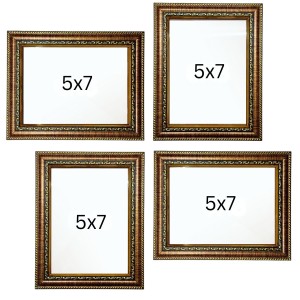 WALL PHOTO FRAME COMBO OF 4 FOR LIVING ROOM (5x7 inch) WALL PHOTO FRAME COMBO OF 4 FOR LIVING ROOM (5x7 inch)