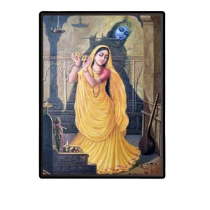Meera bai Laminated Photo - 5x7 Inches, Divine Blessings for Home & Office and Temple Decoration Meera bai Laminated Photo - 5x7 Inches, Divine Blessings for Home & Office and Temple Decoration