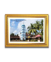 St. Thomas Major Archi Episcopal Shrine Church Photo Frame, Beautiful Elegant Framed Wall Art of Iconic Cathedral