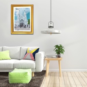 Velankanni Church Church Photo Frame, Beautiful Elegant Framed Wall Art of Iconic Cathedral Velankanni Church Church Photo Frame, Beautiful Elegant Framed Wall Art of Iconic Cathedral