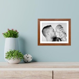Heartwarming Father and Newborn Baby Black and White Photo | for Home, Nursery, or Gift | Timeless Family Portrait Art Heartwarming Father and Newborn Baby Black and White Photo | for Home, Nursery, or Gift | Timeless Family Portrait Art