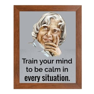 A P J Abdul Kalam & Famous Quote Brown Frame, 10x14InchesInspirational Wall Art for Office, Home DecorIdeal Spiritual Gift A P J Abdul Kalam & Famous Quote Brown Frame, 10x14InchesInspirational Wall Art for Office, Home DecorIdeal Spiritual Gift
