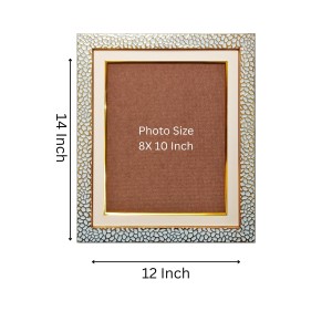 Modern Textured White & Gold Photo Frame | Elegant Decorative Picture Frame for Wall & Tabletop | Premium Display Frame for Home, Office & Art Décor Modern Textured White & Gold Photo Frame | Elegant Decorative Picture Frame for Wall & Tabletop | Premium Display Frame for Home, Office & Art Décor
