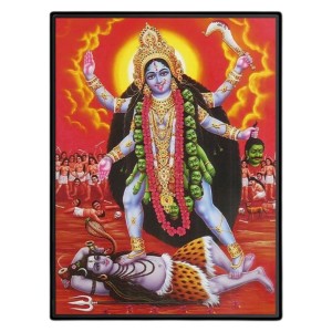 Maa Kaali Laminated Photo - 11x13 Inches, Divine Blessings for Home & Office and Temple Decoration Maa Kaali Laminated Photo - 11x13 Inches, Divine Blessings for Home & Office and Temple Decoration