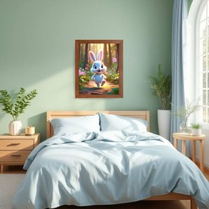 AI Funny Squirrel Art Picture for Kids - 10x14 inches, Brown Color - Perfect Wall Decor for Children's Room AI Funny Squirrel Art Picture for Kids - 10x14 inches, Brown Color - Perfect Wall Decor for Children's Room