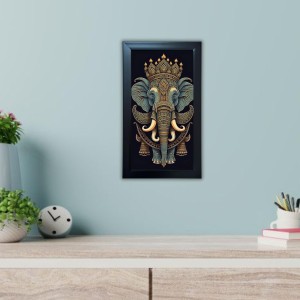 Hitech Sales Elephant Wall-Art Drawing Rectangular Polystyrene Photo Frame for Home Decoration and Gifting (9.6 x 15.6 inches, Black, Pack of 1, Printed Photo) Hitech Sales Elephant Wall-Art Drawing Rectangular Polystyrene Photo Frame for Home Decoration and Gifting (9.6 x 15.6 inches, Black, Pack of 1, Printed Photo)
