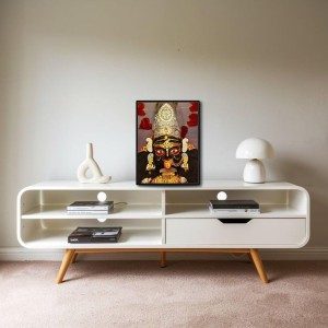 Boro Maa Laminated Photo - 5x7 Inches, Divine Blessings for Home & Office and Temple Decoration Boro Maa Laminated Photo - 5x7 Inches, Divine Blessings for Home & Office and Temple Decoration