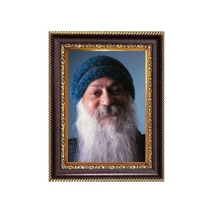 Acharya Osho Rajneesh Digital Print Photo 6.7x8.7 inches - Vibrant Religious Wall Art for Home, Office and Temple Decor.