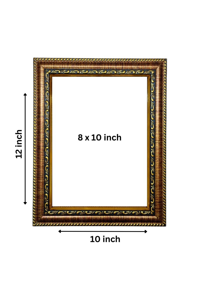 Hi Tech Sales Ganesh Ji Black And Red Photo Frame for wall/table, Study & living room, gifts (10 x 12)