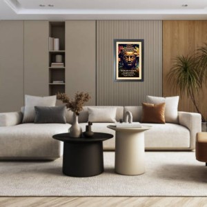 Buddha & His Famous Quote Photo Frame - Brown Frame, 11x15 Inches, Perfect for Office & Wall Decoration, Ideal Gift Buddha & His Famous Quote Photo Frame - Brown Frame, 11x15 Inches, Perfect for Office & Wall Decoration, Ideal Gift