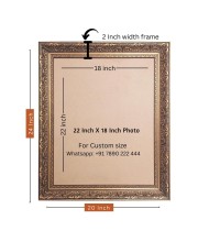 16X20 Inches Frame Big Photo Frame - 20x24 Inches for Home & Office Decoration