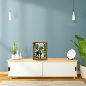 AI Funny Dinosaurs Art Picture for Kids - 10x14 inches, Brown Color - Perfect Wall Decor for Children's Room AI Funny Dinosaurs Art Picture for Kids - 10x14 inches, Brown Color - Perfect Wall Decor for Children's Room