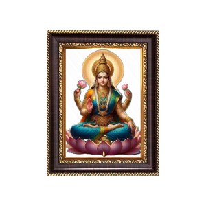 Maa Lakshmi Digital Print Photo 6.7x8.7 inches - Vibrant Religious Wall Art for Home or Office Decor. Maa Lakshmi Digital Print Photo 6.7x8.7 inches - Vibrant Religious Wall Art for Home or Office Decor.