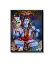Shiva Laminated Photo - 5x7 Inches, Divine Blessings for Home & Office and Temple Decoration Shiva Laminated Photo - 5x7 Inches, Divine Blessings for Home & Office and Temple Decoration