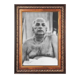Sri Anukul Chandra Thakur Color Photo 10x14 Inch - Vibrant Religious Wall Art for Home or Office Decor.