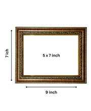 Hi Tech Sales Lord Ganesha Photo Frame for wall/table, Study & living room, gifts (7 X 9)