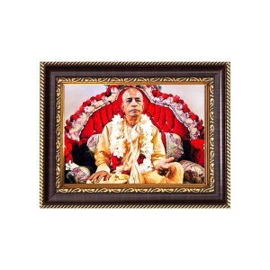 Srila Swami Prabhupada Ji Digital Print Photo 6.7x8.7 inches - Vibrant Religious Wall Art for Home, Office and Temple Decor. Srila Swami Prabhupada Ji Digital Print Photo 6.7x8.7 inches - Vibrant Religious Wall Art for Home, Office and Temple Decor.