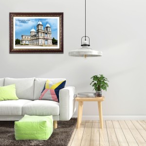 St. Francis Xavier Church Photo Frame, Beautiful Elegant Framed Wall Art of Iconic Cathedral