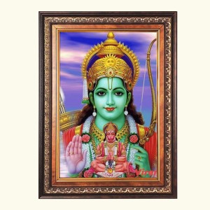 Sri Ram and Sri Hanuman Color Photo 10x14 Inch - Vibrant Religious Wall Art for Home or Office Decor. Sri Ram and Sri Hanuman Color Photo 10x14 Inch - Vibrant Religious Wall Art for Home or Office Decor.