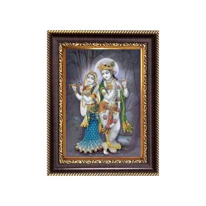 Sri Radha And Sri Krshina Digital Print Photo 6.7x8.7 inches - Vibrant Religious Wall Art for Home or Office Decor. Sri Radha And Sri Krshina Digital Print Photo 6.7x8.7 inches - Vibrant Religious Wall Art for Home or Office Decor.