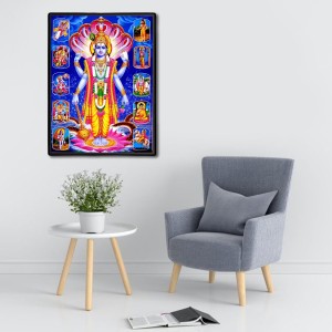 Vishnu Dashavathar Laminated Photo (11x13 Inches Without glass) Divine Blessings for Table and Walls,Home & Office and Temple Decoration Vishnu Dashavathar Laminated Photo (11x13 Inches Without glass) Divine Blessings for Table and Walls,Home & Office and Temple Decoration