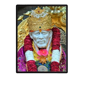 Sai Baba Laminated Photo - 5x7 Inches, Divine Blessings for Home & Office and Temple Decoration Sai Baba Laminated Photo - 5x7 Inches, Divine Blessings for Home & Office and Temple Decoration